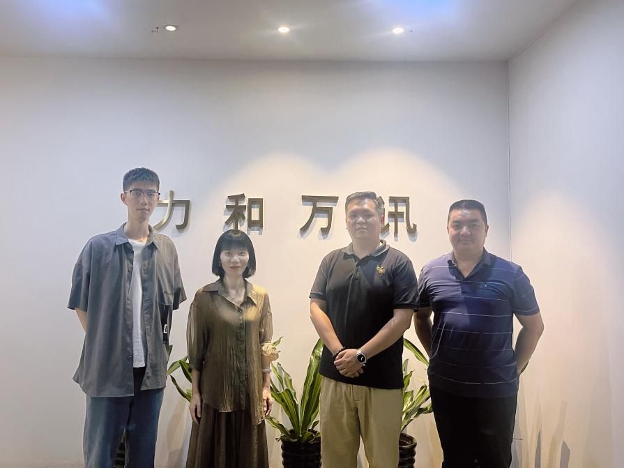 智聯未來，力啟萬訊——陽光學院人工智能學院走訪福建力和萬訊信息技術有限公司